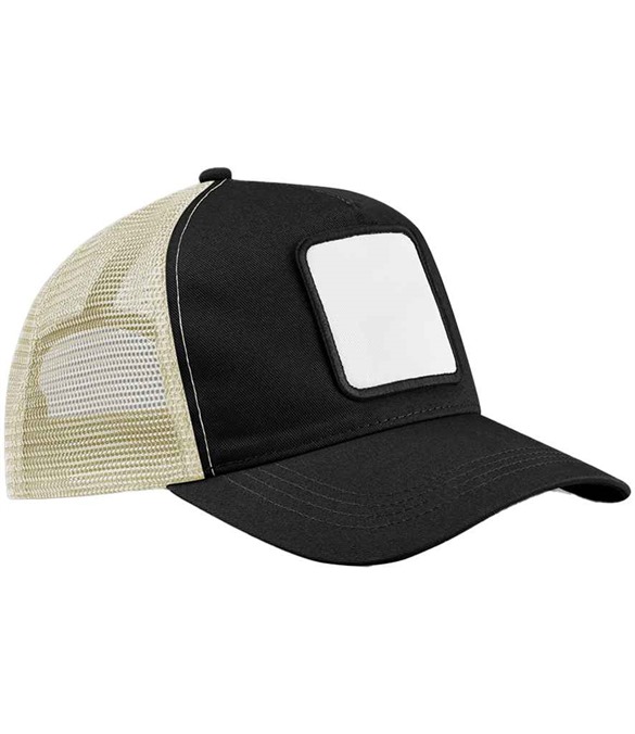 Beechfield Applique Patch 5 Panel Trucker Cap