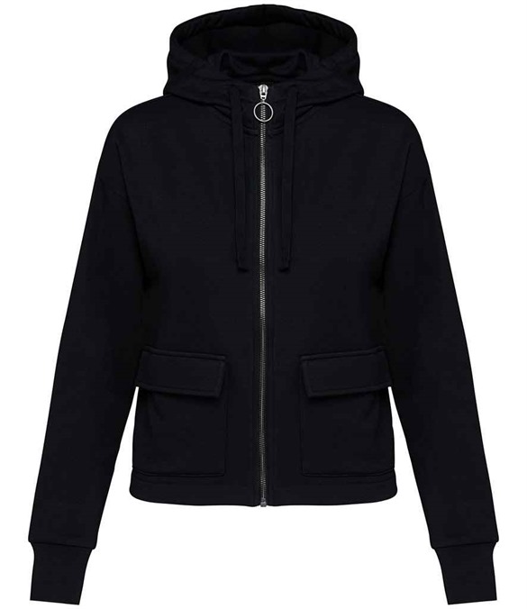 Native Spirit Ladies Full Zip Hooded Sweatshirt
