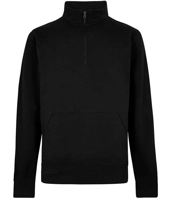 Kustom Kit Regular Fit 1/4 Zip Pique Sweatshirt