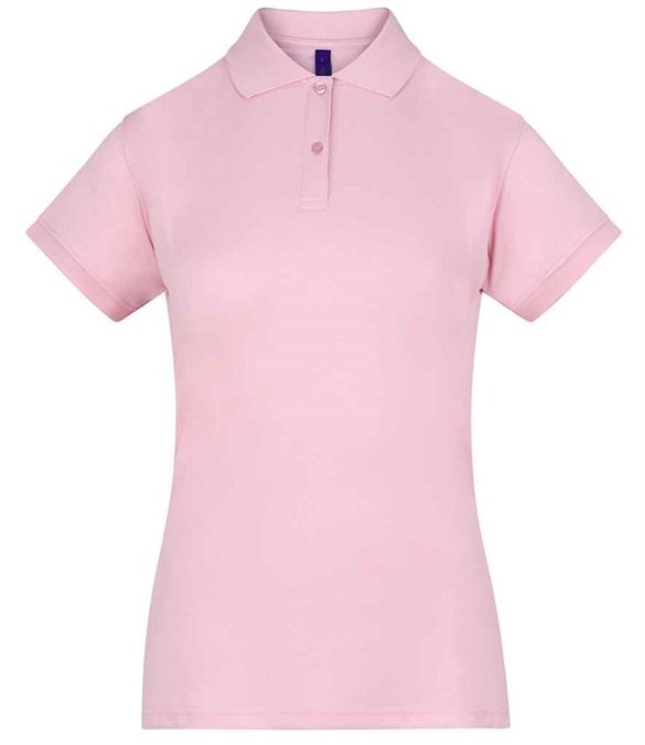 Henbury Ladies Coolplus Wicking Pique Polo Shirt