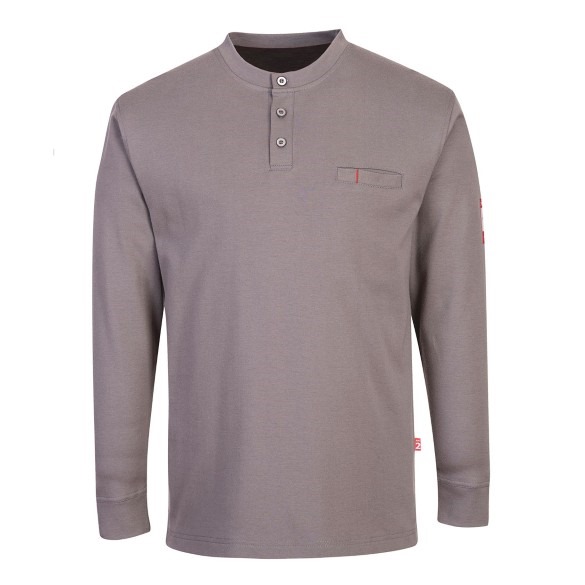 Bizflame Knit FR Long Sleeve Henley