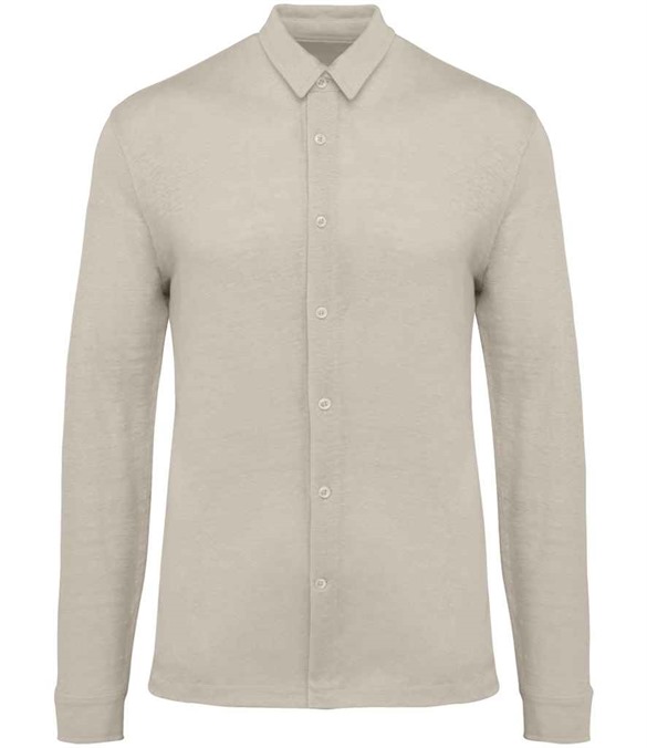 Spasso Long Sleeve Linen Shirt