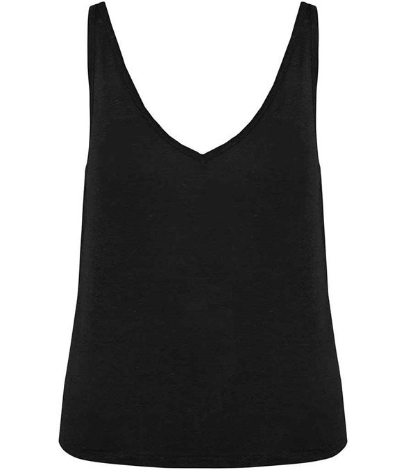 Spasso Ladies Linen Tank Top