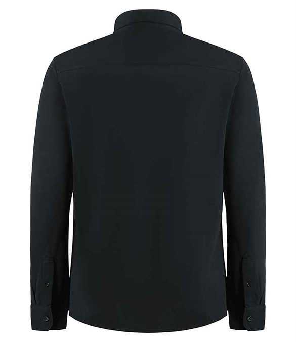 Kustom Kit Long Sleeve Superwash 60?C Pique Shirt