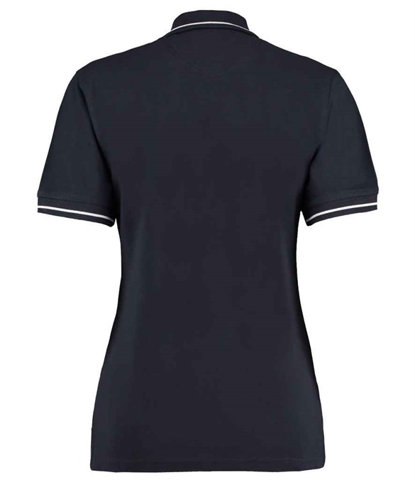 Kustom Kit Ladies St Mellion Tipped Cotton Pique Polo Shirt