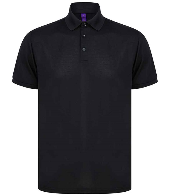 Henbury Recycled Polyester Pique Polo Shirt