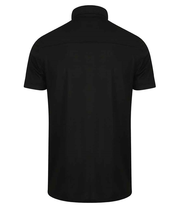 Henbury Slim Fit Stretch Microfine Pique Polo Shirt