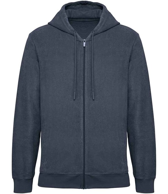 Native Spirit Terry Towel Full Zip Hooded Sweatshirt