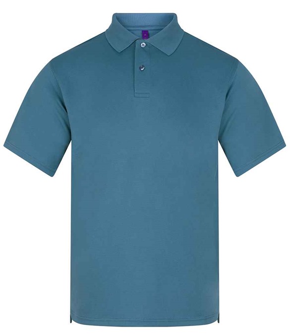 Henbury Coolplus Wicking Pique Polo Shirt