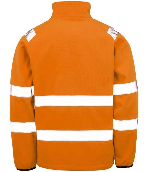 Result Recycled Printable Safety Soft Shell Jacket