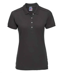 Russell Athletic Ladies Stretch Pique Polo Shirt