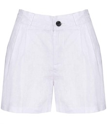 Spasso Ladies Linen Bermuda Shorts