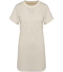Native Spirit Ladies Terry Towel Dropped Shoulder T-Shirt Dress