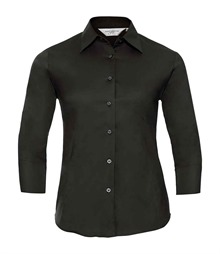 Russell Athletic Collection Ladies 3/4 Sleeve Easy Care Fitted Shirt
