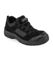 Composite Cow Suede Leather Low Shoe S1 SR