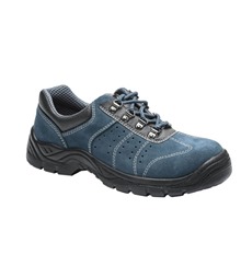 Steel Suede Leather Low Shoe S1P SR FO