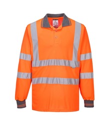 Hi-Vis Polo Shirt L/S