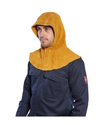 FR Leather Hood
