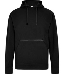 Kustom Kit Regular Fit Pique Zipped Pocket Hoodie